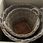 Rosalind Wheeler 2 Piece Rattan Basket Set Reviews Wayfair Canada